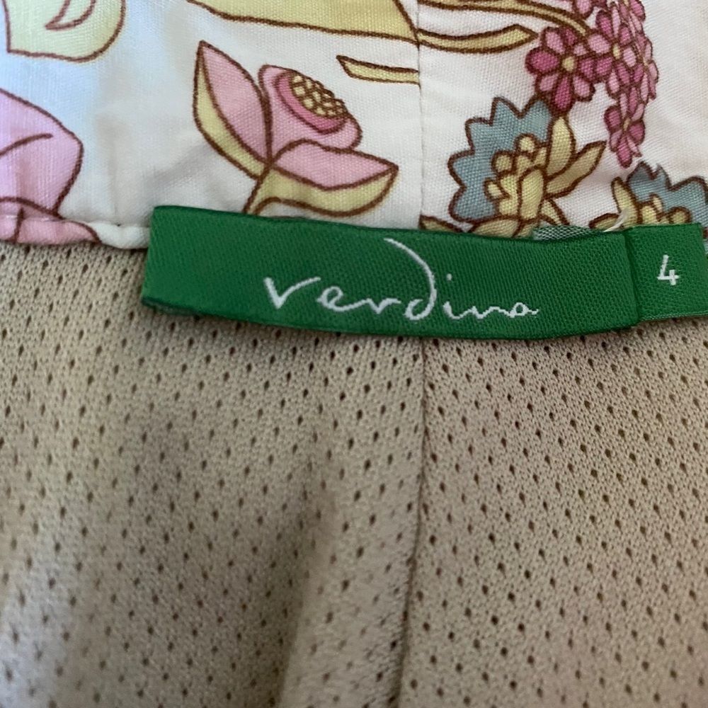 Verdino Linen Skort - 4 oatmeal cream , linen blend Skort - Picture 3 of 7
